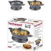 Image de Wok électrique Noir 1500W Revêtement antiadhésif Contenance 3.6 L