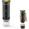 Image de Machine à café expresso électrique portable sans fil auto-chauffante - 60 ml pour café moulu Nespresso capsule voiture camping