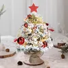 Image de Mini sapin de Noël 40 cm avec Petit éclairage LED 50 Branches pour Decorations Table Noël
