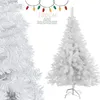 Image de Sapin de Noël Artificiel en PVC 180cm avec 650 Branches & Support en FerBlanc