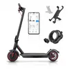 Image de T4 PRO - Trottinette électrique pliable - 85 pouces - Moteur 350W - Batterie 36V 104Ah - Autonomie max 30km - Bluetooth - Noir