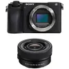 Image de Sony Alpha 6700 hybride + objectif 16-50 mm II - Noir