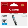 Image de Cartouche jet dencre Canon CLI-581C - Cyan - Jet dencre - 259 Pages
