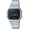 Image de CASIO Montre Vintage Mirror Face A168WEM-1EF - Mixte - Argent et Noir