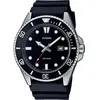 Image de Montre - Casio - Collection Homme - Noir et Acier - Étanchéité 20 bars - Verre minéral - Quartz