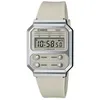 Image de Montre Casio - Mixte - A100WEF-8AEF - Beige - Plastique - Quartz - Digital