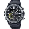 Image de Montre - Casio - ECB-40DC-1AEF - Acier inoxydable - Résistant à leau 10 bar - Noir