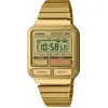 Image de Montre Casio - Femmes - A120WEG-9AEF - Acier inoxydable Doré - Etanche 3 Atm - Quartz - Digital