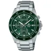 Image de Casio EFR-526D-3AVUEF Homme - Chronographe acier 42 mm cadran vert étanche 10 bar