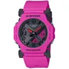 Image de Casio GA-2300-4AER Montre femme rose - Étanche 20 ATM double affichage bracelet plastique