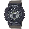 Image de Montre - CASIO - GA-100TU-1A3ER - Étanche 20 Atm - Double affichage - Bracelet Plastique Marron