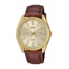 Image de Montre - Casio - MTP-1302PGL-9AVEF - Acier inoxydable doré - Cuir marron - Étanchéité 5 bars