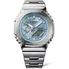 Image de Casio GM-2110D-2AER tailleunique ARGENT Acier Unisex GM-2110D-2AER
