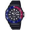 Image de Montre - CASIO - MRW-230H - Homme - Noir/Bleu - Quartz - Analogique