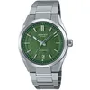 Image de Montre - CASIO - EFK-100D-3AER - Acier inoxydable - Cadran vert - Étanchéité 10 bar