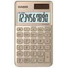 Image de Casio SL-1000SC-GD   Calculatrice fiscale 10 chiffres en aluminium solaire + batterie jaune