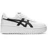 Image de Basket Asics JAPAN S PF - Réf. 1202A024-100 - Blanc Noir - Tige en cuir - Perforations à lavant