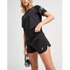 Image de ASICS Short Core Split - Noir, Noir M
