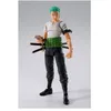Image de Bandai Tamashii Nations - One Piece - Figurine S.H.Figuarts Roronoa Zoro Romance Dawn Ver. 15 cm
