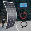 Image de panneau solaire kit complet 100w 200w 300w 400w Flexible solar cell haute efficacité 23 PWM contrôleur pour [6AF3148]