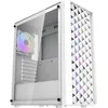 Image de DARKFLASH - DF-DK351CL6-WH - DK351 - Boitier PC sans alimentation - Moyen tour - Format ATX - Blanc