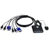 Image de mini KVM Switch VGA-USB pour 2 ordinateurs