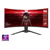 Image de Moniteur Gaming Courbé - ASRock - PG34WQ15R2B - 3440x1440 - 21:9 - Noir