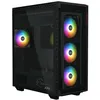 Image de Armoire de Jeu - XPG - BATTLECRUISER II - E-ATX - 4 Ventilateurs ARGB - Verre Trempé Noir