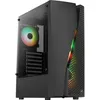 Image de Boîtier PC ATX - Aerocool - WAVEBKV3 - Verre Trempé - 4 Ventilateurs RGB - Noir