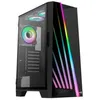Image de Boitier Moyen Tour ATX - AeroCool - Mirage V2 RGB - Panneau vitré - 3 ventilateurs 120 mm - Noir