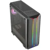 Image de Boîtier Moyen Tour ATX - Aerocool - SKYLINEV2BK - Panneau Frontal ARGB - Ventilateur ARGB 12cm - Noir
