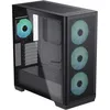 Image de Boîtier Midi-Tower - APNX - C1 - Noir - Verre trempé - Refroidissement à eau