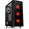 Image de THERMALTAKE Boitier PC Moyen tour ATX - Versa J25 TG RGB - Verre trempé - 3x120mm RGB + 1x120mm - Noir