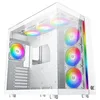 Image de Boîtier PC - Xigmatek - Aqua Ultra Arctic - Grand Tour - Verre trempé - Blanc LED RGB