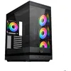 Image de Boîtier PC - XIGMATEK - META - Moyen tour - E-ATX - Verre trempé - ARGB - Noir