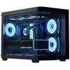 Image de Boîtier Mini Tour - AEROCOOL - P300C - Verre Trempé - Ventilateurs ARGB - Couleur Noir