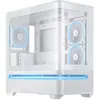 Image de Boîtier PC - ASUS - Prime AP202 TG ARGB - Blanc - Micro-ATX - 3 ventilateurs ARGB préinstallés