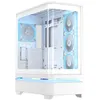 Image de Boîtier PC - ASUS - PRIME AP304 TG ARGB - Blanc - Verre trempé - ARGB adressable ATX