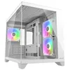 Image de COUGAR CGR-2QA6W-RGB Mini Tower blanca   cristal templado y RGB para gaming