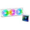 Image de THERMALTAKE - TH360 V3 A-RGB Sync Snow - CL-W468-PL12SW-A - Watercooling AIO - Ventilateur 1x 360 mm ARGB - Blanc