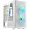 Image de Boîtier PC - BITFENIX - Nova Mesh SE M-ATX ARGB (Blanc) - Mini tour - Micro-ATX - 3 ventilateurs ARGB