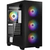 Image de Boîtier PC - BITFENIX - Flow (Noir) - Moyen tour - Format ATX - Sans alimentation