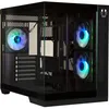 Image de Boîtier PC - BITFENIX - Triton - Cube - ATX - Noir - Verre trempé - USB-C et A-RGB