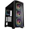 Image de Boîtier PC gaming - Enermax - StarryKnight SK30 - Blanc et Noir - 4 ventilateurs RGB - Support vertical GPU