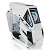 Image de Boîtier PC Mid Tower - Thermaltake - AH T600 - Couleur Neige - Panneaux en verre trempé - Bouton futuriste