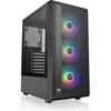 Image de Boîtier PC - THERMALTAKE - S200 TG ARGB (Noir) - Moyen tour - Format ATX - Sans alimentation