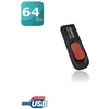 Image de ADATA C008 Clé USB 64Go Rouge