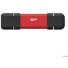 Image de SSD - SILICON POWER - DS72 - 500 Go - USB 3.2 Gen 2 - Double connectivité USB-C et USB-A