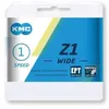 Image de KMC - Chaîne Vélo 112 Maillons 1V. Z1 Wide Ept 1/2 X 1/8 86 - Noir - Mixte