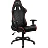 Image de Fauteuil - Aerocool - AC110 Air - Noir/Rouge - Similicuir - Réglable en hauteur